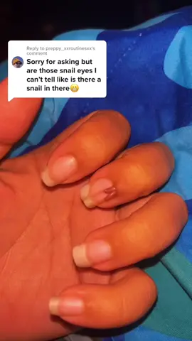 Replying to @preppy_xxroutinesxx dm me some nail ideas to implement the snail eyes tho 