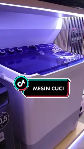 Mesin cuci canggih kesayangan kalian lagi diskon gede gedean cuma saat live streaming aja loh, jangan ketinggalan ya🎉#PintarPakaiSharp #sharpindonesia #bigsale #elektronikindonesia #serunyabelajar #elektronikanakmuda #elektronikcanggih #mesincuci #viral 
