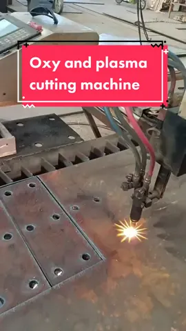 Plasma and oxy fuel cutting machine, plasma and flame two cutting methods,cut metal, low price #plasmacutter #oxycutting #flamecutter #plasmacuttingmachine #oxyfuelcutting #plasmacutting #metalcutter 