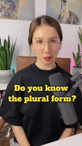 Do you know the plural form? #english #ingles #lesrnenglish #inglesonline 