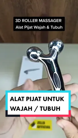 3D ROLLER MASSAGER alat pemijat manual untuk wajah atau tubuh. Supaya kulit lebah kencang. #3drollermassager #alatpijatwajah #kecantikan #zilloofficial 