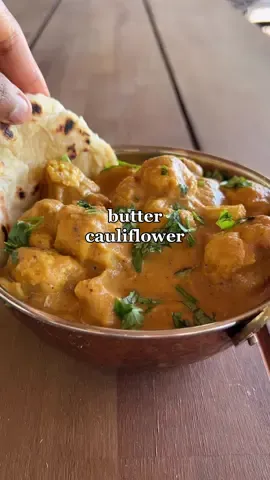Plant-based butter cauliflower but with BamNut milk! #veganindianfood #BamNut #regeneration #plantbased #indianrecipes #veganrecipes #vegandinner #homecooking 