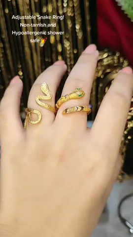 🐍🐍🐍GRAB YOURSSSssSs🐍🐍🐍 #yantinju #fyp #budolfindsph #stainlesssteel #rings #blackpink 