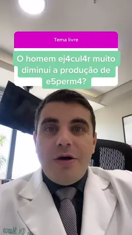 O homem se m4asturb4r muito prejudica a formação de e5perm4? #drdiegodimarco #medicodamulher #tentante #infertilidade #infertilidademasculina 