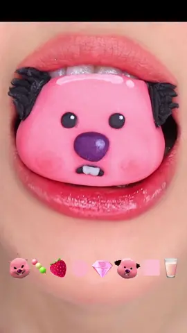 군침이싹도는 루피 핑크디저트 먹방. Pink Desserts Mukbang ASMR. #mukbangasmr #푸드사운드 #foryoupage #fyp #입술계 #루피 #군침이싹도노 #파트너크리에이터 #eatingsounds 