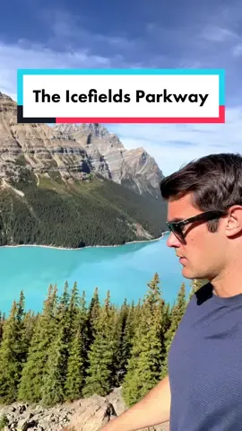 The Icefields Parkway is a 144 mile-long (323km) drive in Alberta Canada that connects Lake Louise to Jasper. It’s known as one of the most beautiful drives in the world.    Starting from Lake Louis:  Peyto Lake - hike down to the left of the parking lot for the best view    Waterfowl Lakes Viewpoint - for a postcard view of the Rockies reflecting over the water  Big Bend Overlook - an awesome view of the road, valley and river below   Athabasca glacier - book a tour ahead of time with Ice Walks for a guided trek  Athabasca Falls - waterfall overlooked by the mountains above  #travelitinerary #bucketlisttravel #banff #traveltiktok 