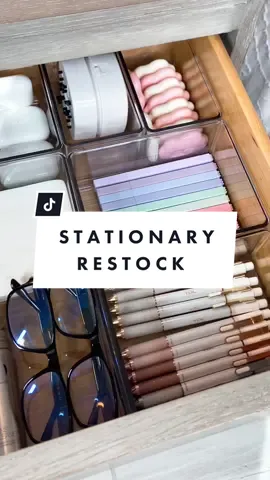 Restock my stationary supplies with me✒️#restock #asmr #asmrsounds #reset #organizedhome #organized #office #Home 