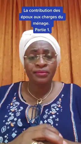 Vidéo de : Madame Sidonie Flore OUWE. Thème traité : La contribution des époux aux charges du ménage.  Fondement juridique : article 259 nouveau du Code Civil Gabonais.  #tiktokgabon🇬🇦 