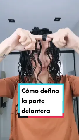 Definición de la parte delantera #metodocurly #mcg #curlymethod #definicion #fingercoils #fyp #tecnicas 