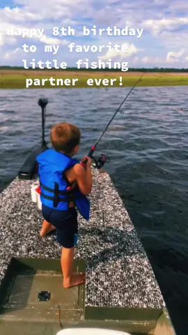 Y’all help me wish my nephew Carson a happy 8th birthday! His mama was murdered in 2021 and we haven’t been able to fish together since. But oneday we will reunite and rip some more lips! Love you bubba. ❤️🙏🏼 #AmazonSavingSpree #petsmart #ChevyEVSongContest #fishing #takeakidfishing #YellowstoneTV #candycrush10 #inshore #redfish #happybirthday #kidsoftiktok #steinhatcheeflorida #local #Love 