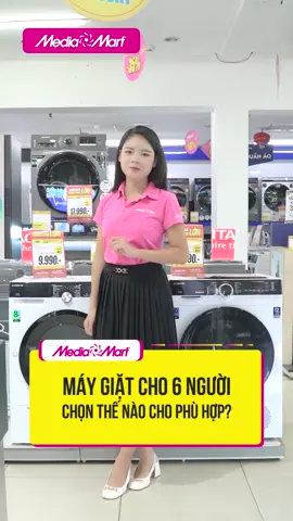 Gia đình 6 người nên mua máy giặt loại nào? Mấy kg?#maygiatgiadinh #giatsachvetbancungdau #baovequanao