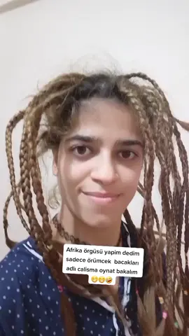 #saçmodelleri#afrikaorgusu#funyyvideo  saclarm  bu nasl örgü demiştir 🤣