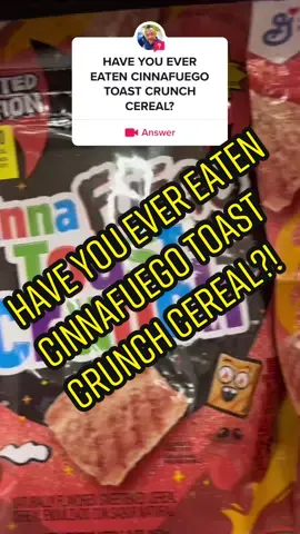#question from @moetrain HAVE YOU EVER EATEN CINNAFUEGO TOAST CRUNCH CEREAL?!  Just stumbled across this unicorn of a cereal, and for some reason I suddenly ascended around the zenith of Mount Olympus! #cinnamontoastcrunch #fyp #cereal #haveyouevereaten #haveyouevereatenthis #answer #questions #questionoftheday #qotd #cinnafuegotoastcrunch #foodunicorn #cerealunicorn #moetrain #puntagorda #foryou #KFC #walmart #foryou #viral #explorepage #foodtiktok #food #Foodie #followforfollowback #cerealgourmet #cereals #fun #funny #funnyfood 