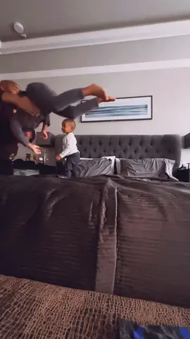 Dads will play the way we see fit. This gives my wife so much anxiety when we play like this but they love it and so do I.  ______________________  #blackboyjoy #Karate #MartialArts #Jujitsu #Kickboxing #Boxing #Flip #WWE #WWF #Wrestling #WorldWrestlingFederation #DadLife #Parenting #ParentingTips #playing #jumping #Prank #kids #boys #Toddler #Father #Fatherhood #Dad #Sons #fight #fighting   
