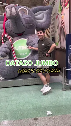 ¿Te habías enterado de estas ofertas? 👀📚🐘💚#jumbochile #clubdelecturajumbo #books #libros #BookTok #booktoker #booktokchile #librosrecomendados #libroslibroslibros #bookworm 