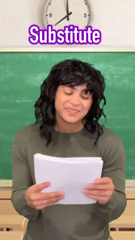 When you have a Substitute Teacher…😭💀 #fyp #foryou 