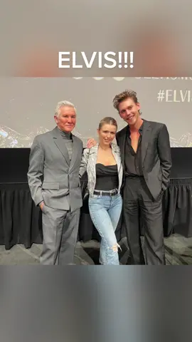 ELVIS!!!! With the creator of the movie @Baz Luhrmann’s Elvis Movie  @Baz Luhrmann and the man that brought Elvis back to life @austinbutler  #elvis #elvismovie #bazlurhmann #austinbutler #screening #bestmovieever #elvispresley #elvisforever  