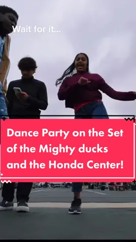 DUCKS DANCE TEAM… ASSEMBLE #waitforit #swaytok #epic #anaheimducks #hondacenter #themightyducksgamechangers #bestfriend #swaybhatia #sofihansonbhatt #jacecole #samsamitar #fries #naveenpaddock #djwatts #noahbaird #memories #setlife #onset #concited #dance #dancers #danceparty #jam #disneyplus #viral #blopper #nhlicehockey #nhlicegirl #NHL #bluestreak #joshduhamel #laurengraham 
