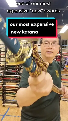 this tachi is one of our most expensive new swords. #katana #samurai #sword #SwordTok #SwordTikTok