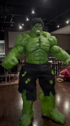 Getting ready for a surprise visit for some children #hulk #cosplayer #cosplay #costume #cosplaying #meetngreet #fy #fyp 