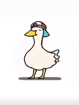 #duck #ducksoftiktok #duckwithhat #cap #duckdance #dance #happydance 