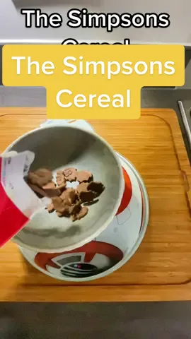 The Simpsons Cereal #thesimpsons #simpsons #popculture #food #Foodie #foodtiktok #foods #breakfast #breakfastideas #makingbreakfast  
