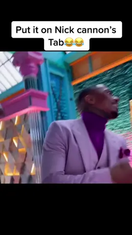 Put it on his tab😂 #fypシ #nickcannon #wildnout #laugh #funny #comedia #celebrity #xyzbca #foryou #fyp 