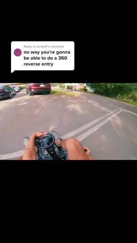 Replying to @zocka4 one of my og spots, but I still love it :) #crazycart #driftkart #minidriftkart **do not attempt, the actions in this video were performed by a professional**