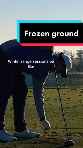 When the ground is starting to freeze, but you still wanna hit the disco stick and party on the range. #golf #golftiktok #golfer #beginnergolf #golfforyoupage #golfforbeginners #relatablegolfcontent 