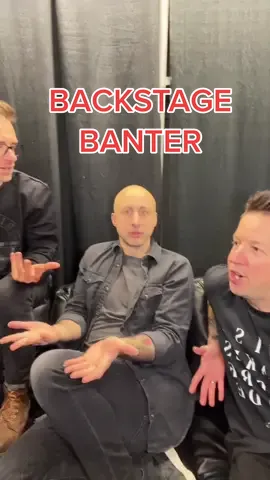 Tell us your stance on pickles🥒 and what topic we should cover in our next backstage banter with voice effects!😝 #VoiceEffects #backstagebanter #simpleplan #band #voice #poppunk #tour 
