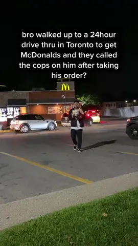 New Canadian McDonalds secret menu served pavement and poutine #onlyintoronto #drivethru