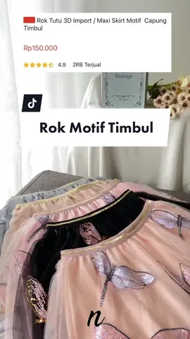 Rok motif timbul super cantik bangett 🥰 #roktutu #rok #roktutupremiumkorea 
