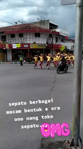 baris kreasi  di Tulungagung dengan bermacam