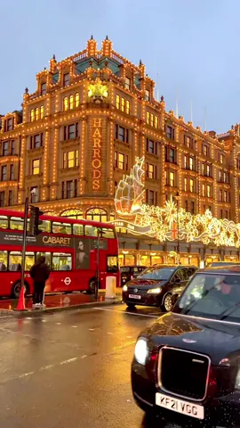 Harrods magic in London ✨🎄 #harrods #christmasinlondon #christmas #knightsbridge #christmaslights #dior #london #londra #londres #prettylittlelondon