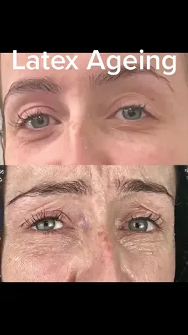 Our first years had great fun transforming into their older selves in today workshop… with some ‘good-old’ 😉 latex ageing! #yorkcollegemediamakeuphe #fyp #latexageing #sfx #makeupartists 