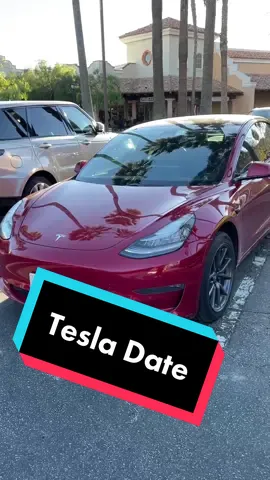 If you wanna copy my date idea go tell @TeslaRented 😂😂😂 #cardate  #dateideas #tesla 