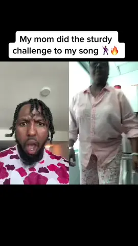 Mom done hopped on the challenge 🕺🏾🔥 #fyp #music #study 