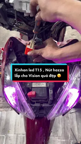 Trả lời @☘️Minh Trí 🍀 CẢM ƠN 2 VKCK VISION NHÉ . NÚT XINHAN TÍCH HỢP HAZZA ĐI CHUNG XINHAN LED T15 SIUUU ĐẸP 😘😘😘 #nhanracingshop #xyzbca #xuhuong #nhibinh16hocmon #xedovietnam 