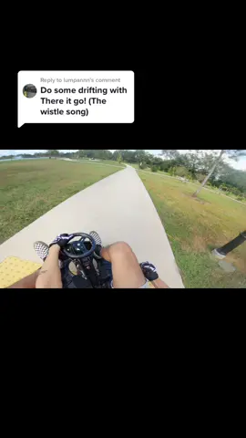 Replying to @lumpannn almost hit the grass at the end there but we slid by!#crazycart #drift #driftkart **do not attempt, the actions in this video were performed by a professional**