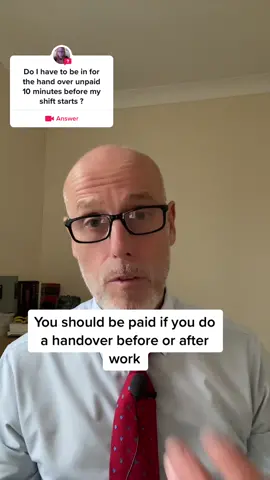 #answer to @Claire Longden #handover #extrapay #workingtime #workersrights #ukemploymentlaw #hradvice #hr 
