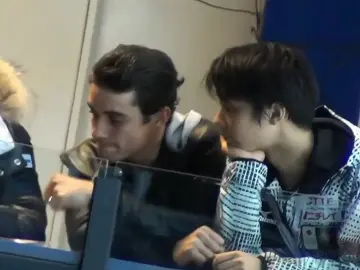 Yuzuvier week they're so cute #yuzuruhanyu羽生結弦 #javierfernandez #羽生結弦 #yuzuruhanyu #yuzuvier #foryou #fypシ 