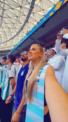 La emoción total del himno argentino 🇦🇷⚽️.  #qatar2022 #mundial #argentina 
