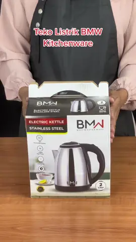 Teko Listrik 2 Liter #bmwkitchenware #tekolistrik #tekostainless 