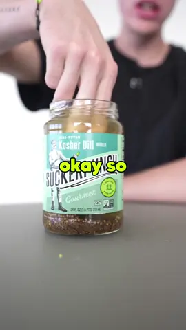 How many licks to finish a pickle? 👀 @SuckerPunch Gourmet 