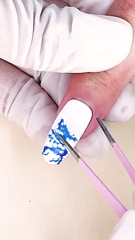 Using nail drill bit for nail art design? 💅Try it yourself!🙌#melodysusie #naildrill #naildrillbit #nailart #naildesigner #drillbit #nailarttutorial #creativenailart #bluenails #nailstamp 