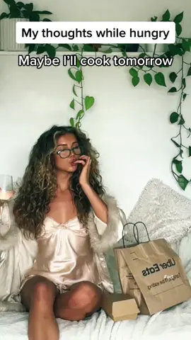 #ad Thoughts while hungry @ubereats use promo code au16jp0. $10 off your first order when you spend atleast $20. Terms and fees apply #relatable #hungry 