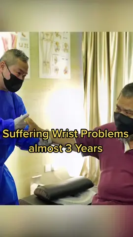 Suffering Wrist Problems almost 3 Years  #masterchrisleong #clm #tittar #adjustment #helpinghand #bonesetting #chrisleongforyou #tabibtulang 