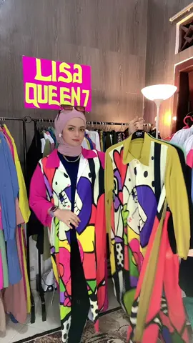 Blouse semi outer semi gamis duuh mewahh parraaahh,,,buruan serbu mumpung PROMO#virallfypシ #fypシ 