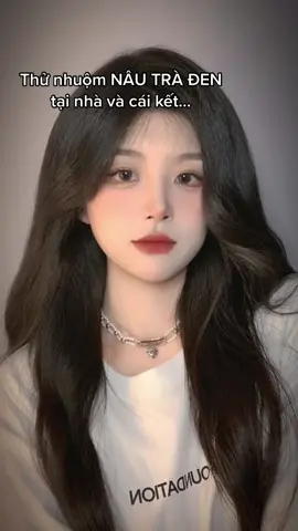 Bạn nào đang đi tìm 1 màu nhuộm ko tẩy ko nâng tone, lên trực tiếp từ nền đen tự nhiên thì có thể tham khảo màu này nhoé 😚 #xuhuong #nhuomtoctainha #fyp #xh #màu_tóc_đẹp #lamdep #goclamdep #reviewlamdep #haircolor #hairtok #hairstyle #minzihair #trending #review 