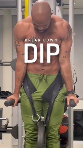 Breaking down the Bodyweight Dip #STRIQfit #calisthenicsforbeginners #dips 